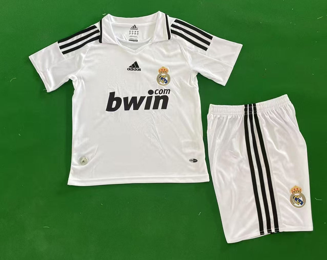 Real Madrid 08/09 Children's Home Retro Set