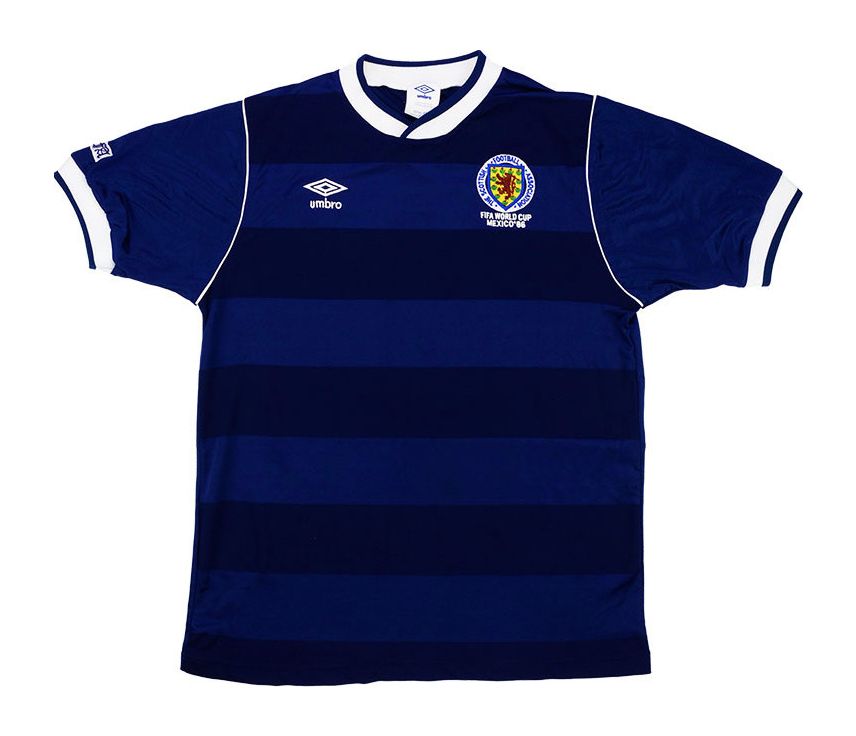 Scotland 1986 Home Retro Shirt