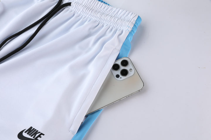 Nike Training Pants Kit - White/Light Blue