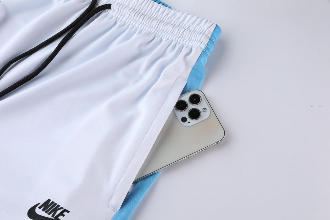 Nike Training Pants - White/Light Blue