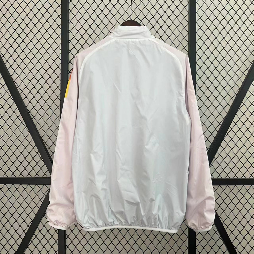Germany Reversible Windbreaker Jacket - Purple/White