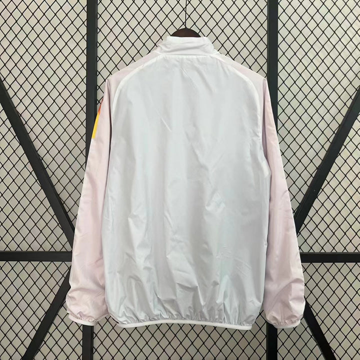 Germany Reversible Windbreaker Jacket - Purple/White