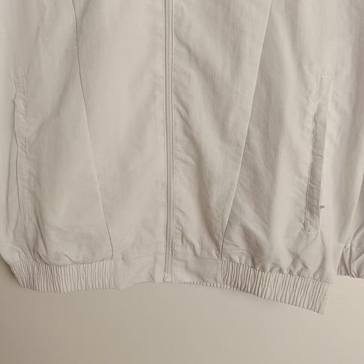 Italy Windbreaker Jacket - White