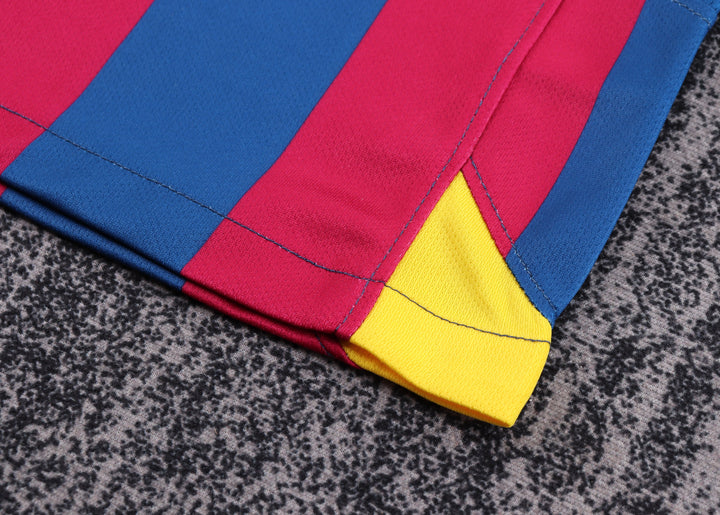 Barcelona 05/06 Children's Home Retro Set - Long Sleeve