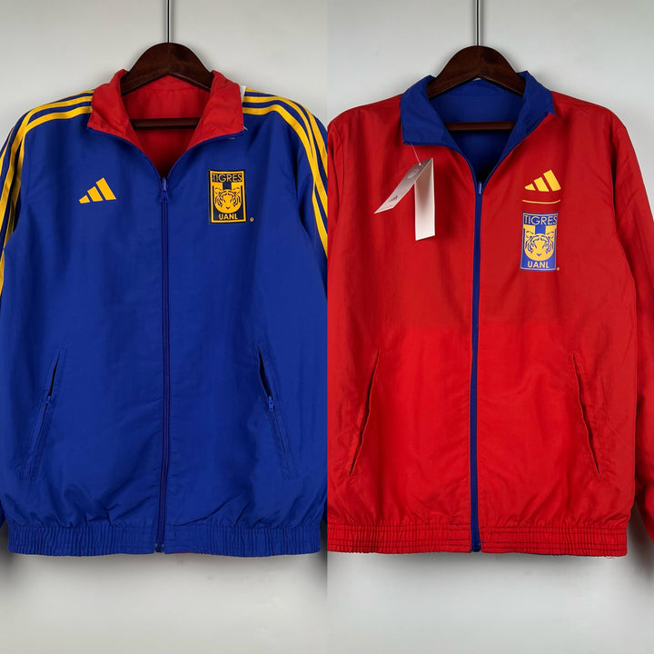 Tigres Reversible Windbreaker Jacket - Blue/Red