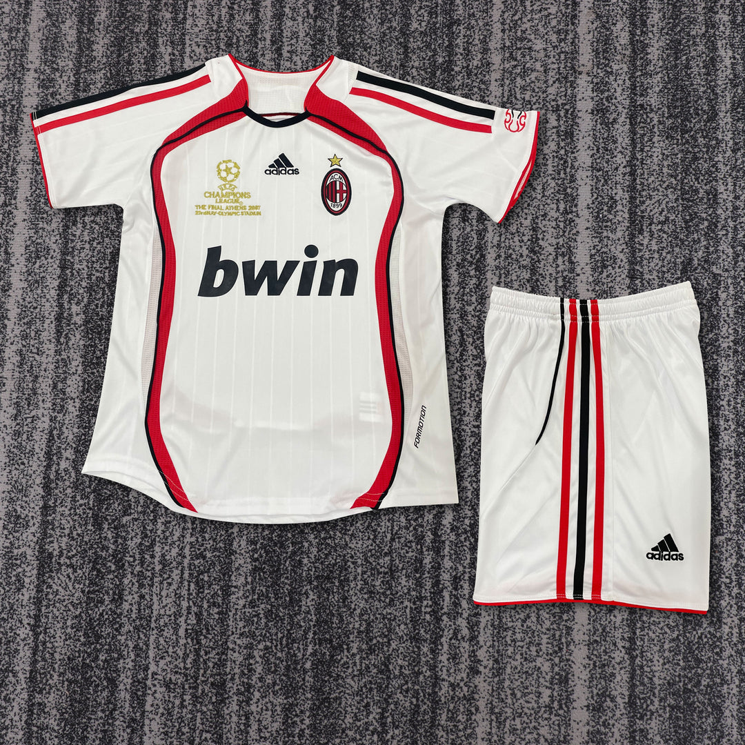 Milan 06/07 Children's Away Retro Set