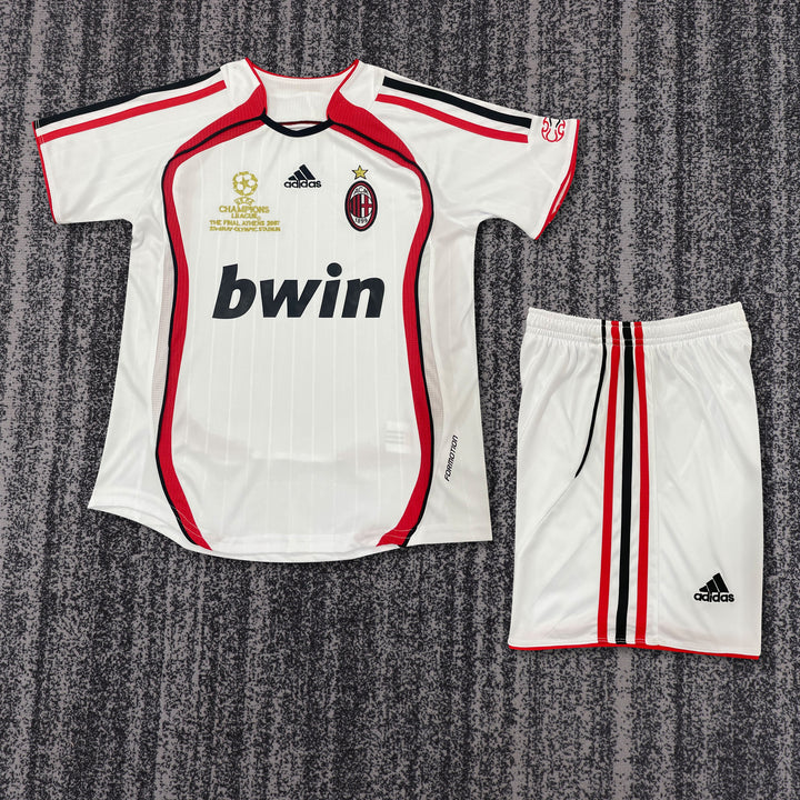 Milan 06/07 Children's Away Retro Set