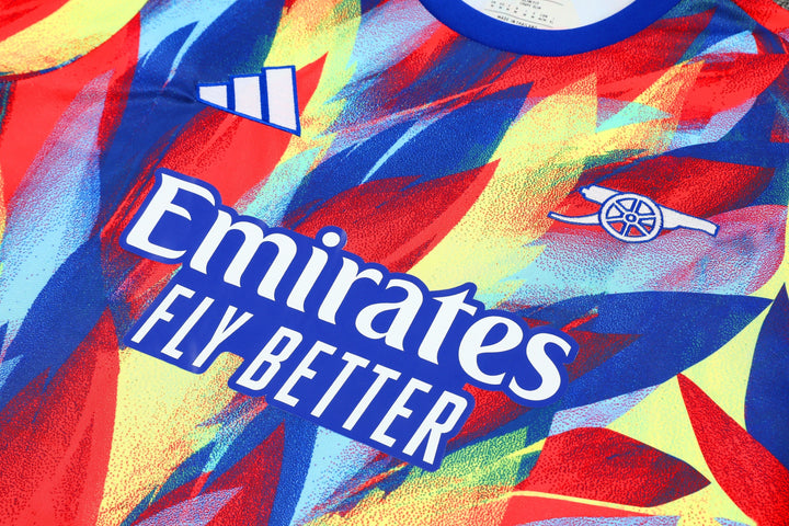 Arsenal 2025/26 Training Kit - Red/Yellow