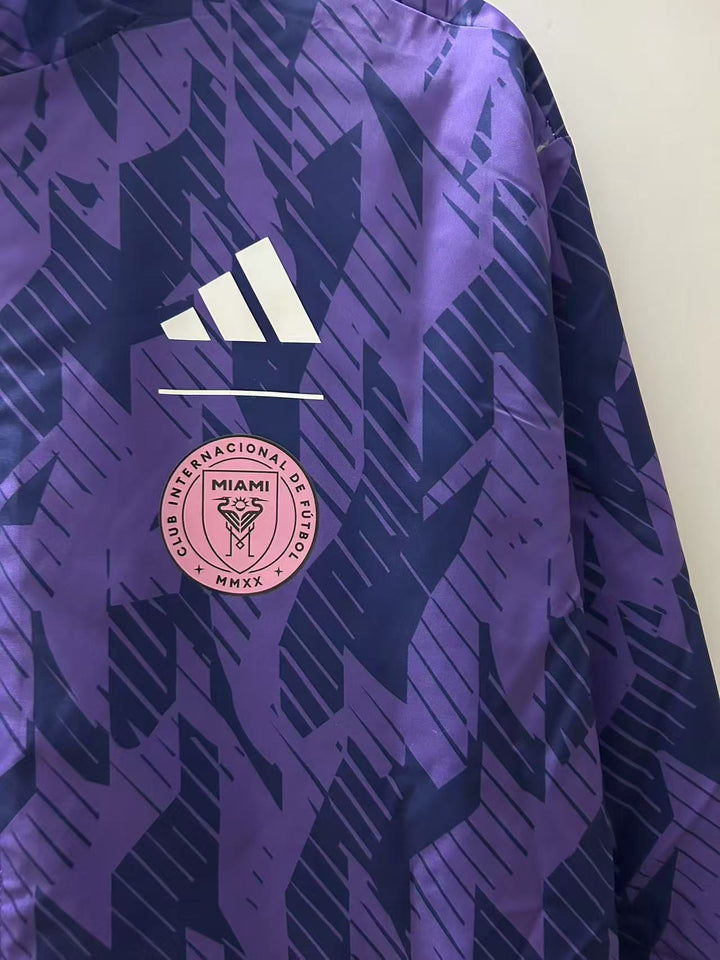 Inter Miami Windbreaker Jacket - Purple
