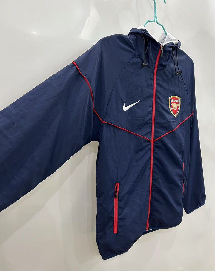 Arsenal Windbreaker Jacket - Navy Blue