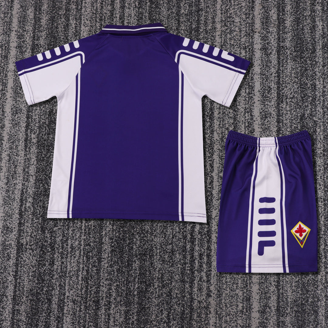 Fiorentina 99/00 Children's Home Retro Set