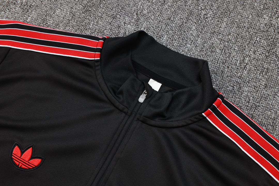Manchester United Adidas Originals Jacket - Black