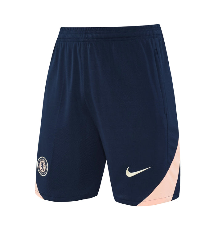 Chelsea 2025/26 Training Short - Navy Blue/Salmon