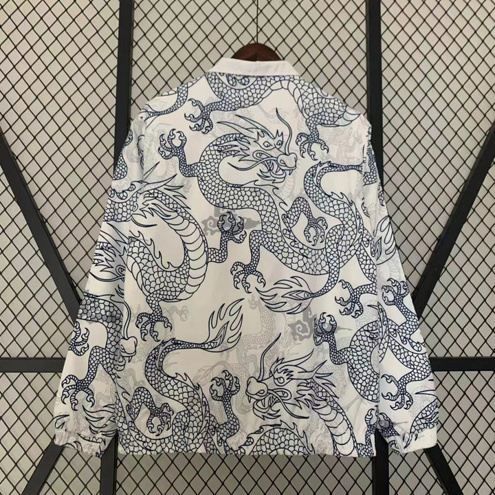 Real Madrid Reversible Windbreaker Jacket - White