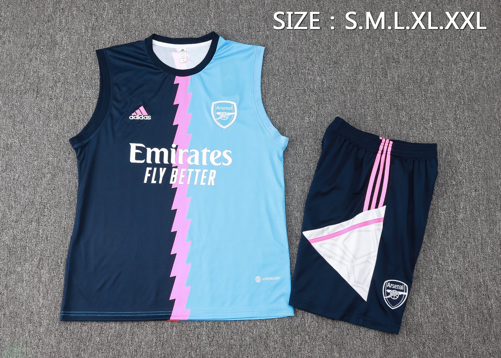 ARSENAL TANK TOP SET 2023/24