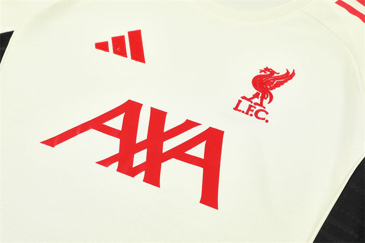 Liverpool Training Kit 25/26 - Cream/Black
