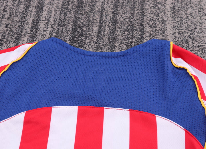 Atletico Madrid 04/05 Children's Home Retro Set - Long Sleeve
