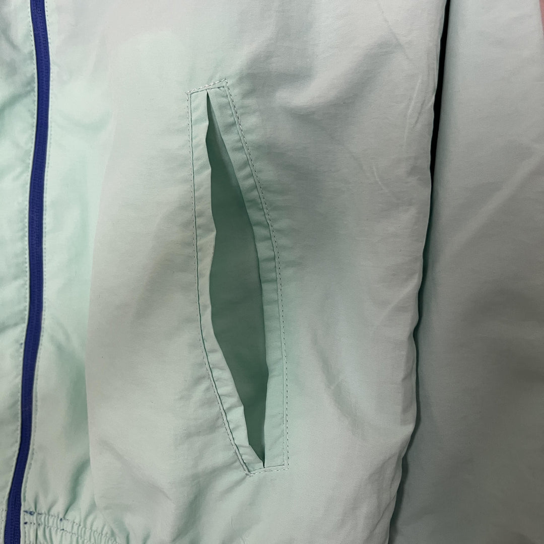 Chelsea Reversible Windbreaker Jacket - Blue/Turquoise
