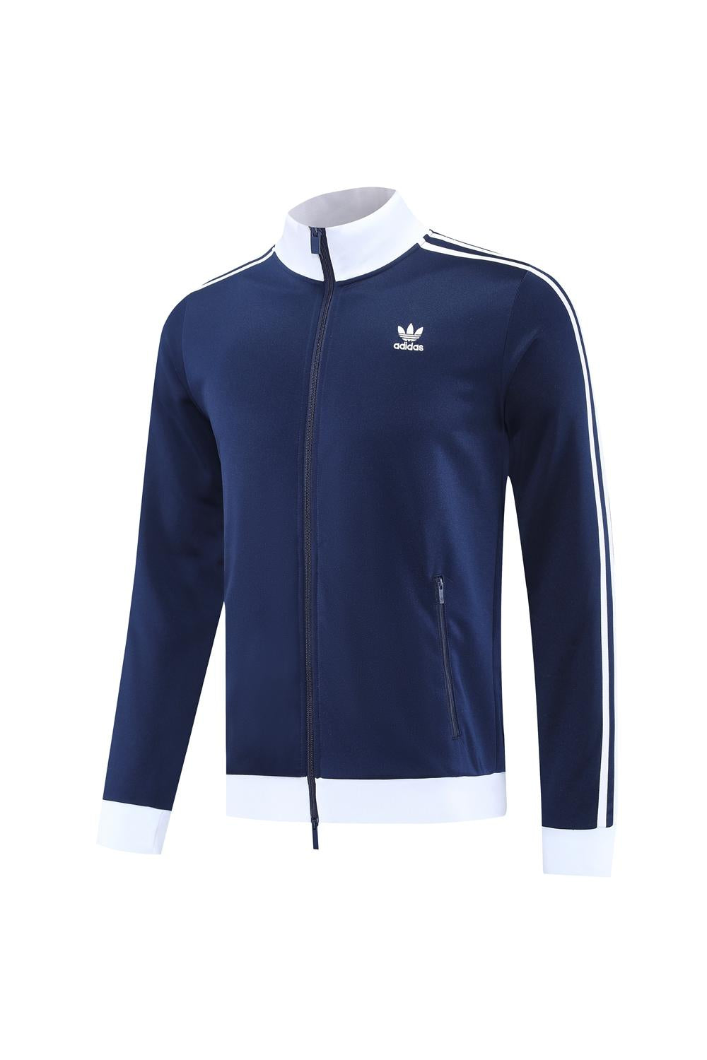 Adidas Originals Jacket - Navy Blue/White