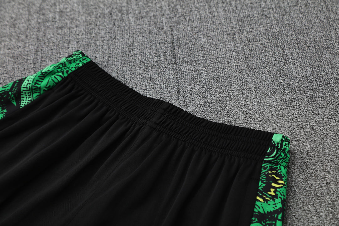 Brazil 2025/26 Training Kit - Black/Green