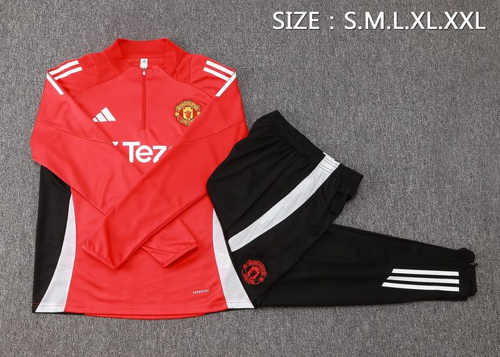 Manchester United Training Set 24/25 - Red/Black