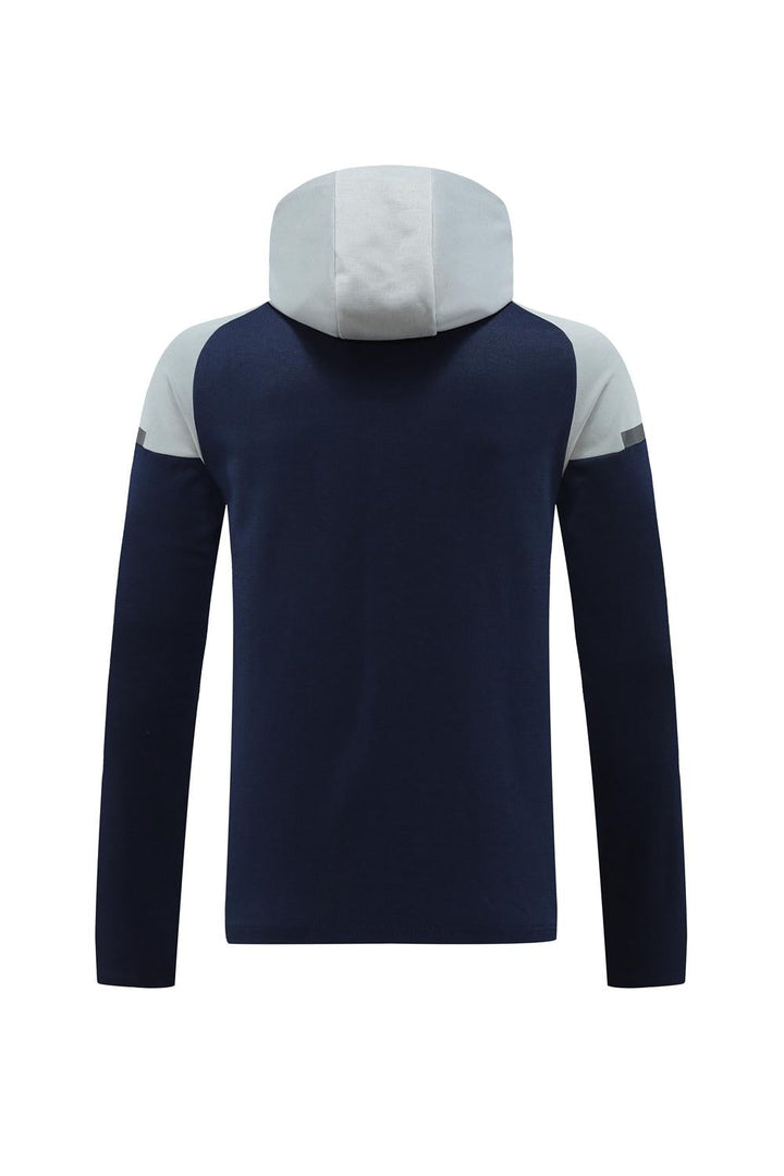 Puma Tech Fleece Jacket - Navy Blue/Grey
