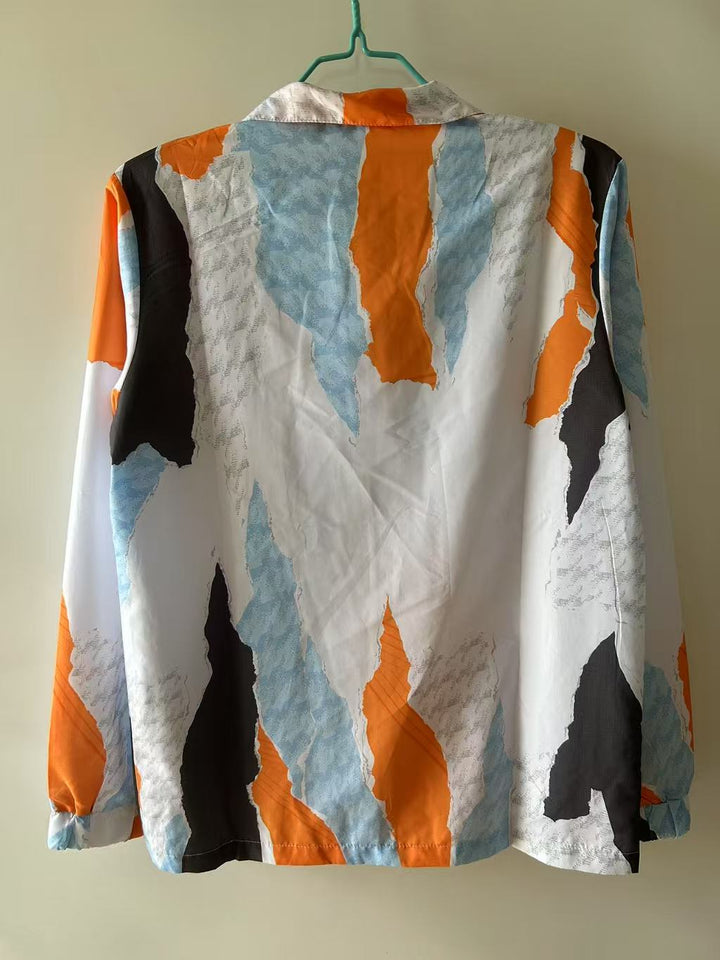Real Madrid Windbreaker Jacket - White/Orange