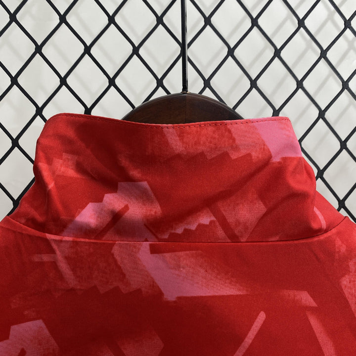 Real Madrid Reversible Windbreaker Jacket - Black/Red