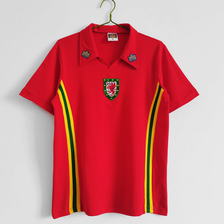 Wales 1980 Home Retro Shirt