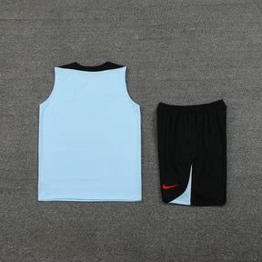 BARCELONA TANK TOP SET 24/25 - LIGHT BLUE