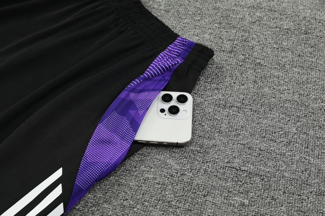 Real Madrid 2024/25 Training Short - Black/Purple