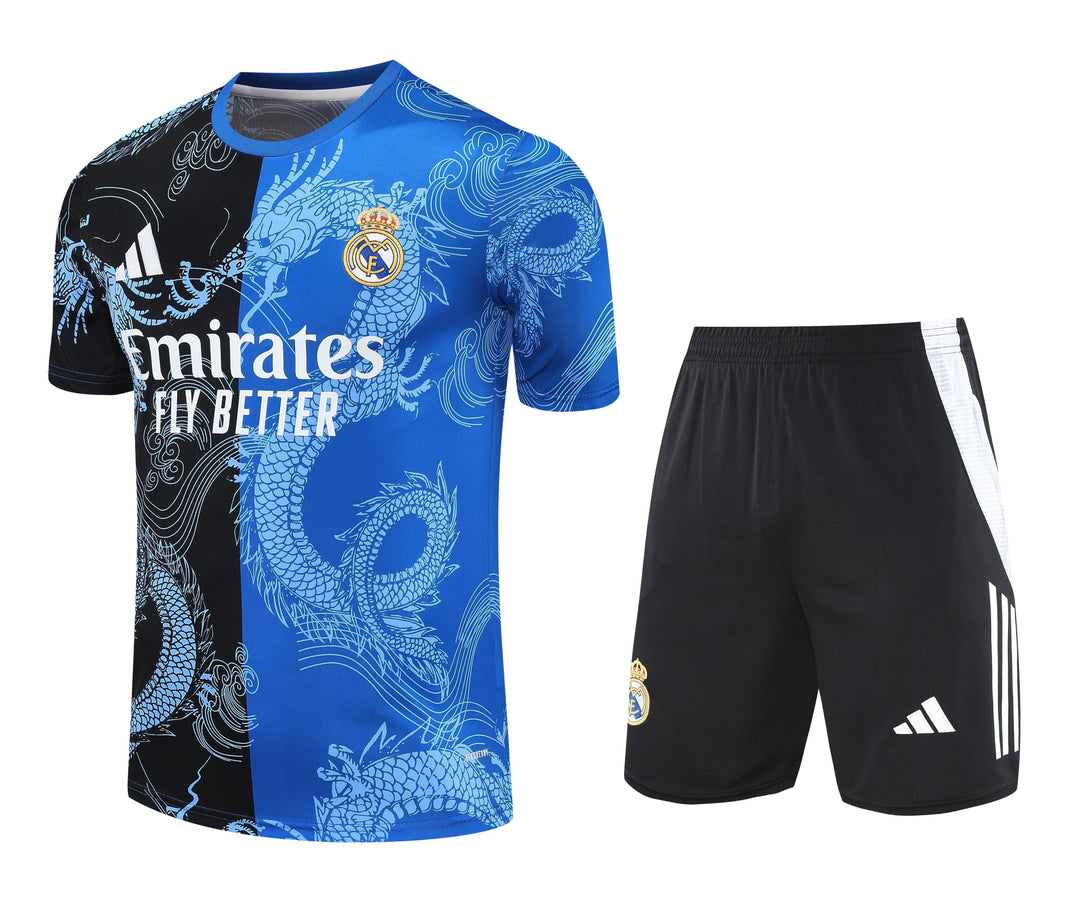 Real Madrid 2025/26 Training Kit - Blue/Black
