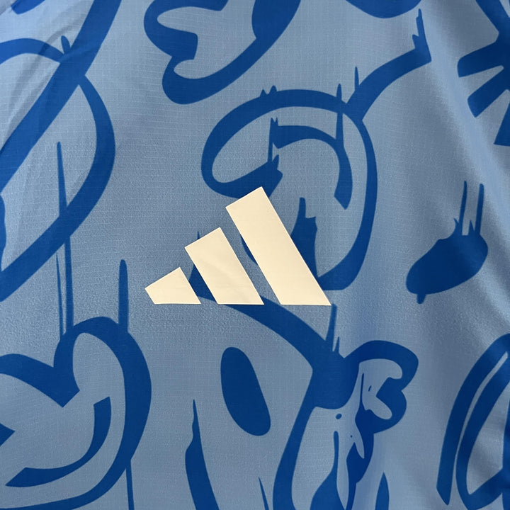 Tigres Reversible Windbreaker Jacket - Light Blue/Beige