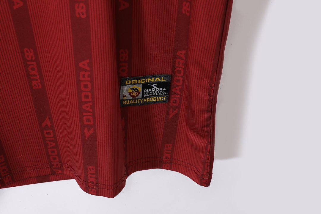 Roma 1999/00 Home Retro Shirt