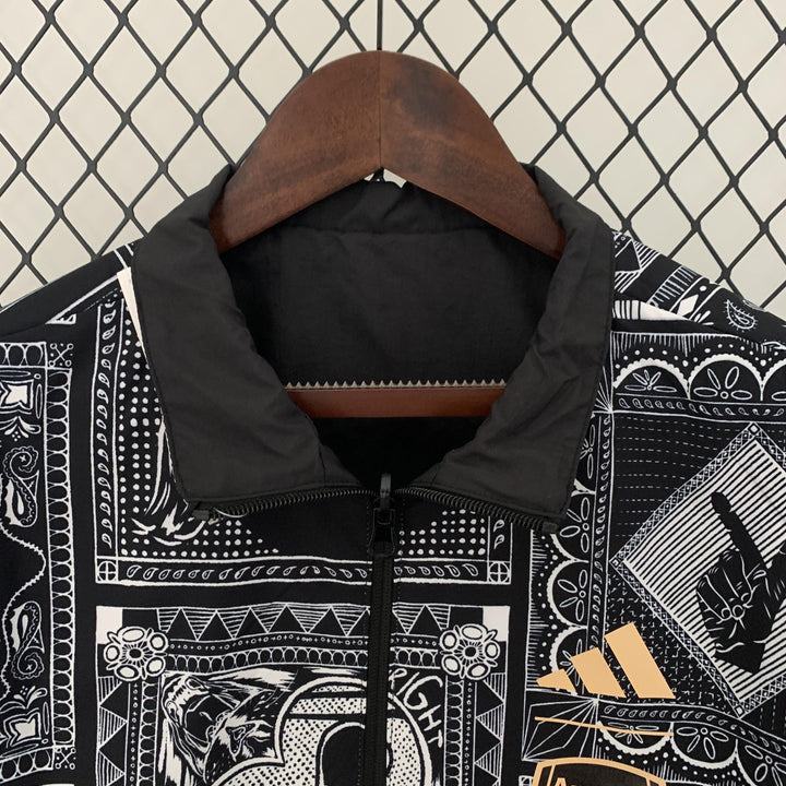 Arsenal Reversible Windbreaker Jacket - Black