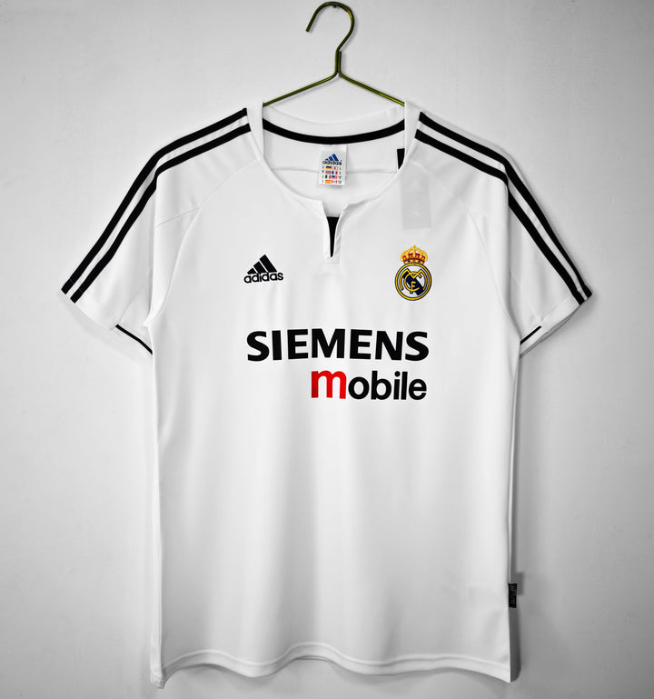Real Madrid 03/04 Home Retro Shirt