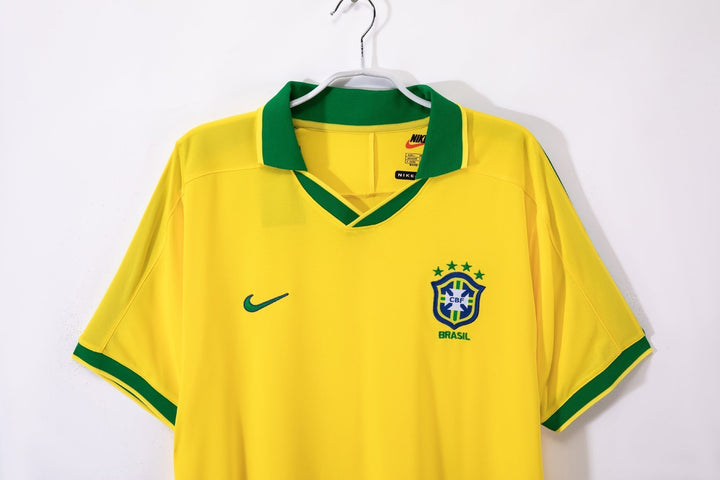 Brazil 1997 Home Retro Shirt