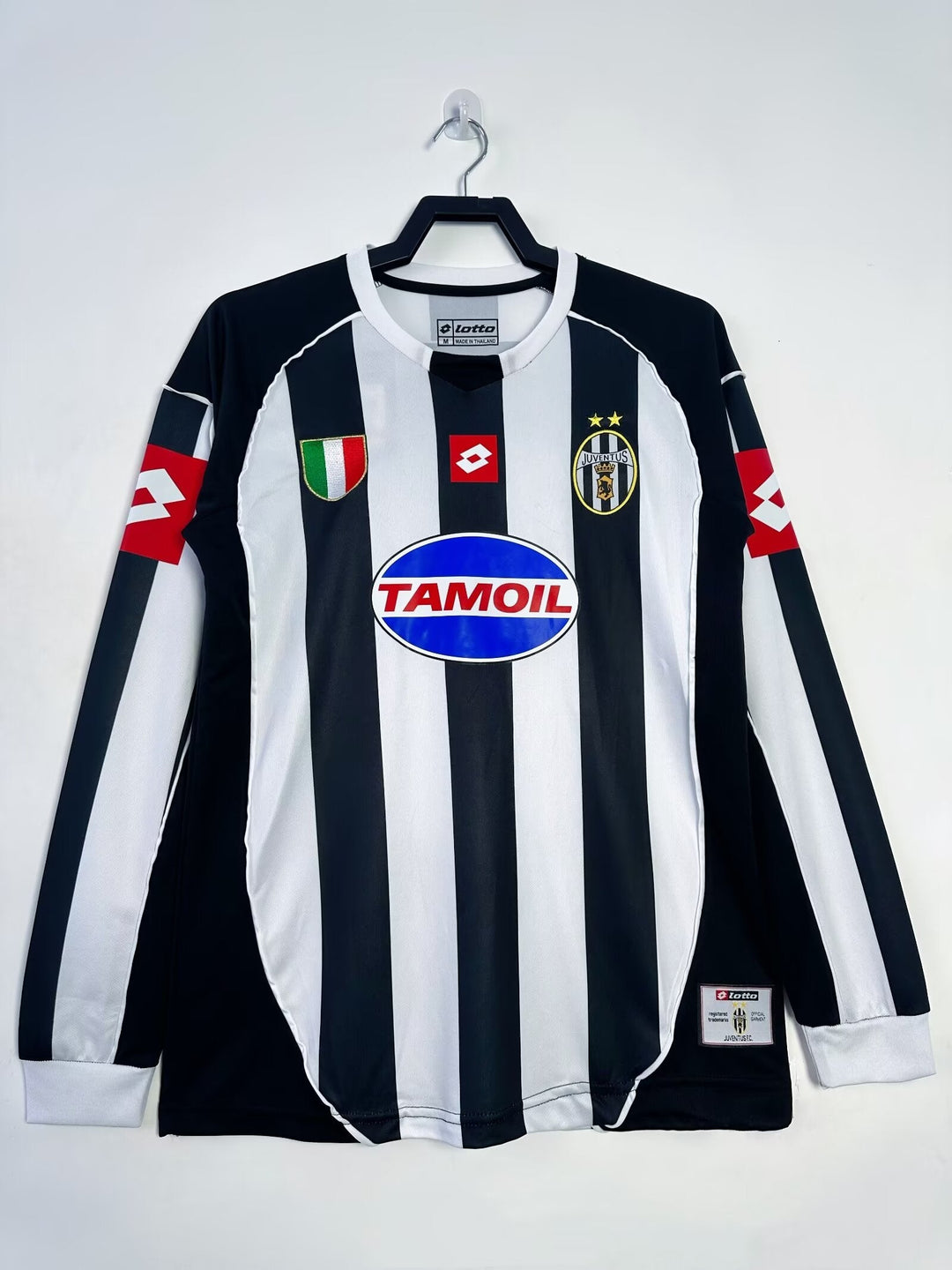 Juventus 02/03 Home Retro Shirt - Long Sleeve