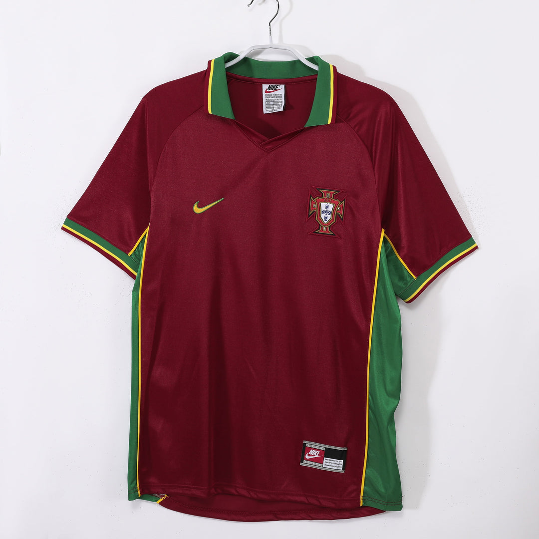 Portugal 1998 Home Retro Shirt