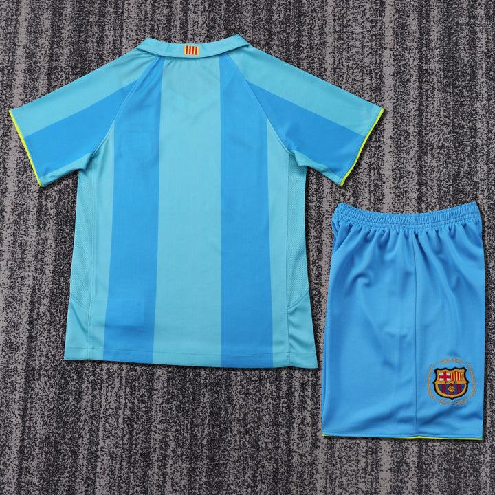 Barcelona 07/08 Children's Away Retro Set