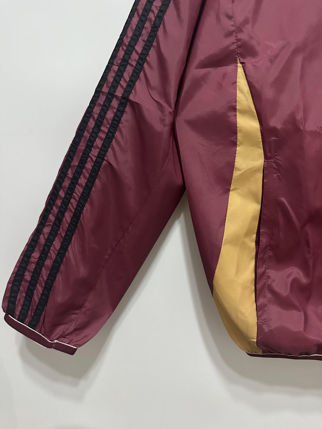Real Madrid Reversible Windbreaker Jacket - Burgundy/Beige