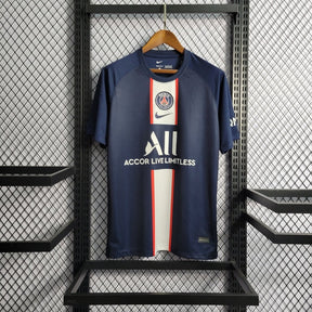 PSG Home 22/23 Shirt No. Nike Fan Masculina - Blue