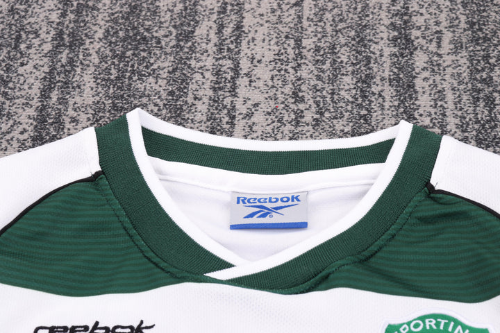 Sporting 02/03 Children's Home Retro Set - Long Sleeve
