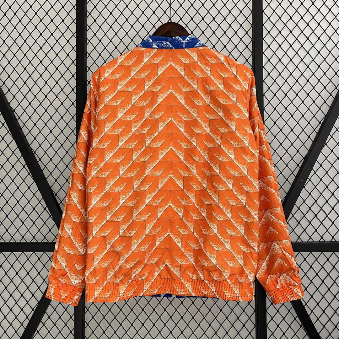 Manchester United Reversible Windbreaker Jacket - Blue/Orange