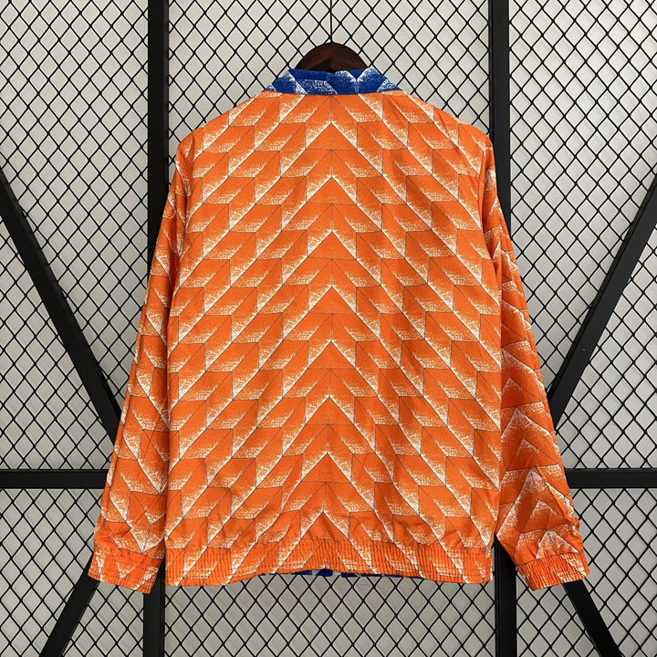 Manchester United Reversible Windbreaker Jacket - Blue/Orange