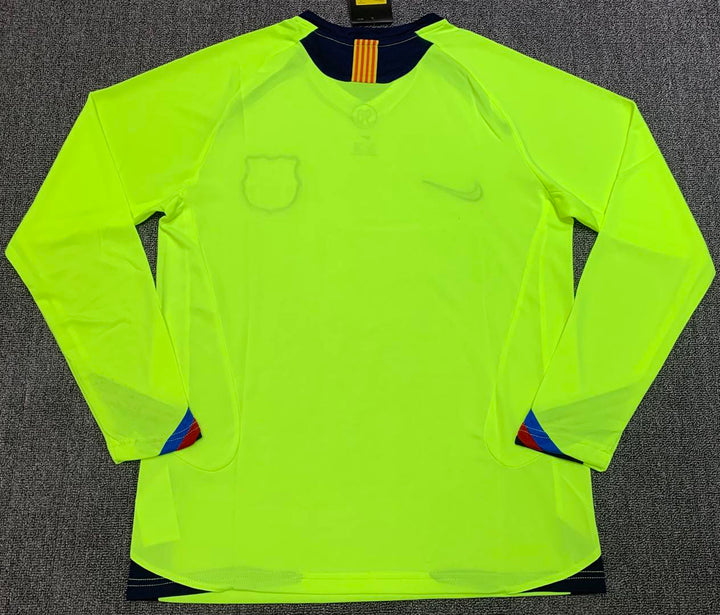 Barcelona 05/06 Away Retro Shirt - Long Sleeve