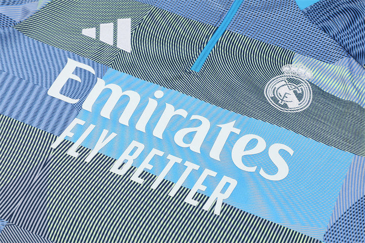 Real Madrid Training Set 2025/26 -  Light Blue