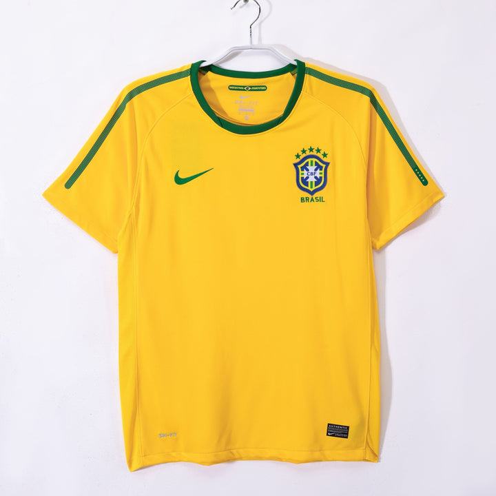 Brazil 2010 Home Retro Shirt