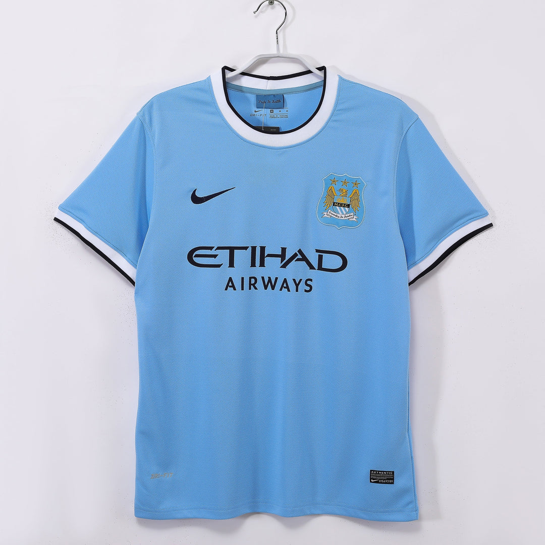 Manchester City 13/14 Home Retro Shirt