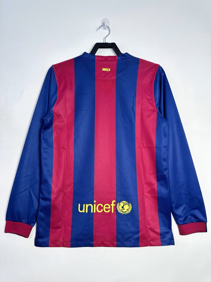 Barcelona 14/15 Home Retro Shirt - Long Sleeve